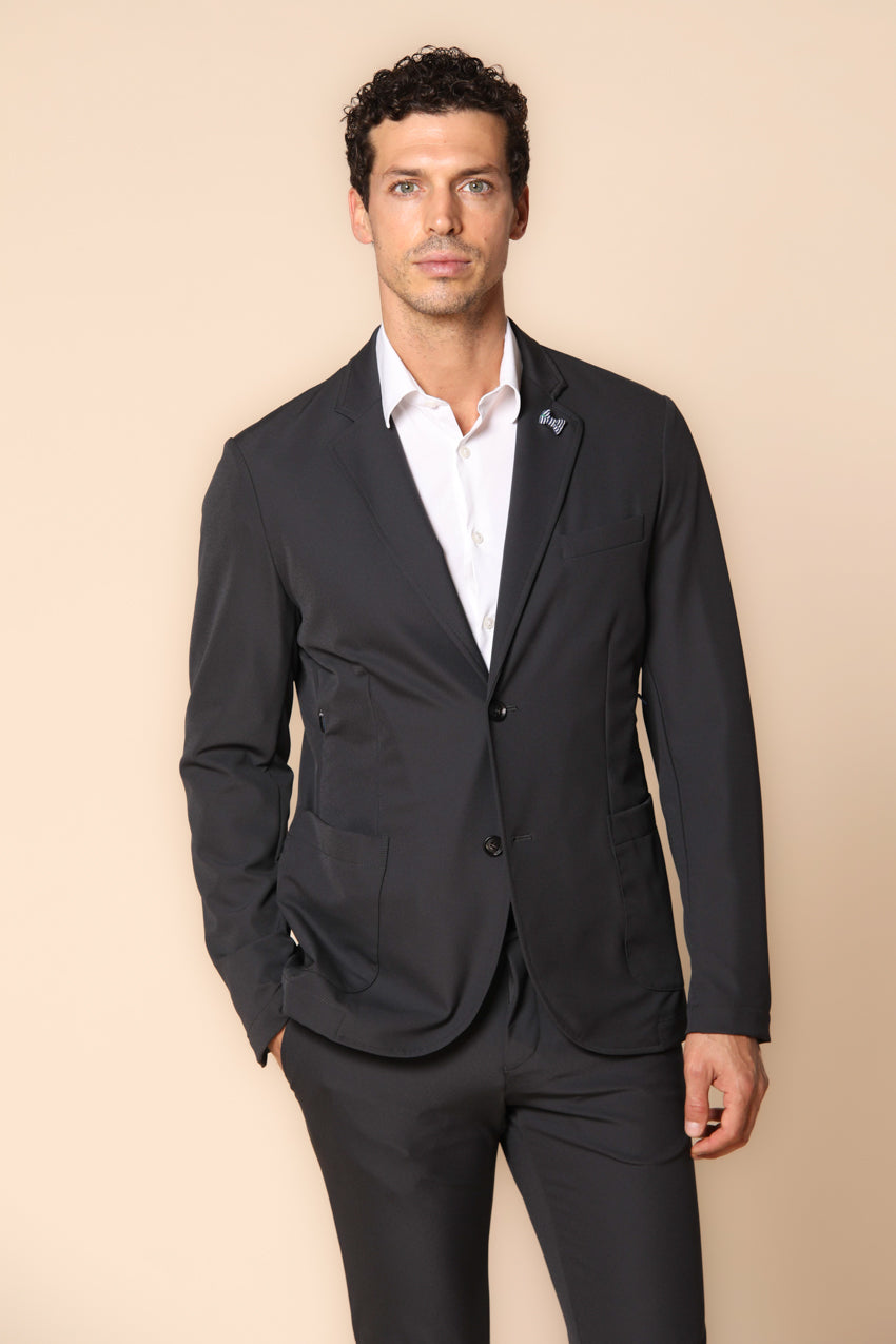 Da Vinci Tech Dynamic Herrenblazer aus Stretch-Jersey