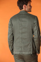 Da Vinci Summer men's blazer in linen and cotton twill