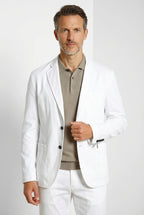 Da Vinci blazer hombre en twill de lino y algodón