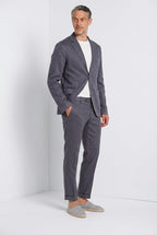 Da Vinci Blazer Herren aus Leinen und Baumwolle Twill