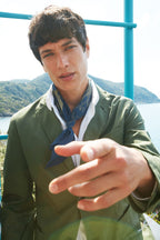 Da Vinci Summer Men's blazer in cotton and tencel 