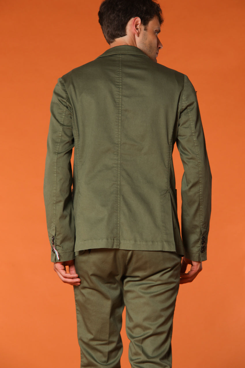 Da Vinci Summer Men's blazer in cotton and tencel 