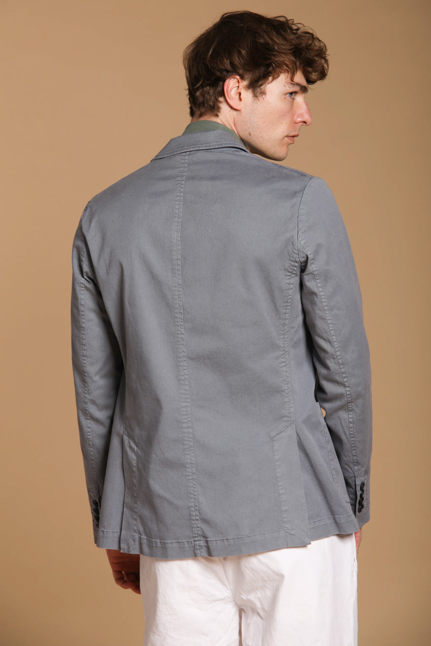 Da Vinci Summer Men's blazer in cotton and tencel 