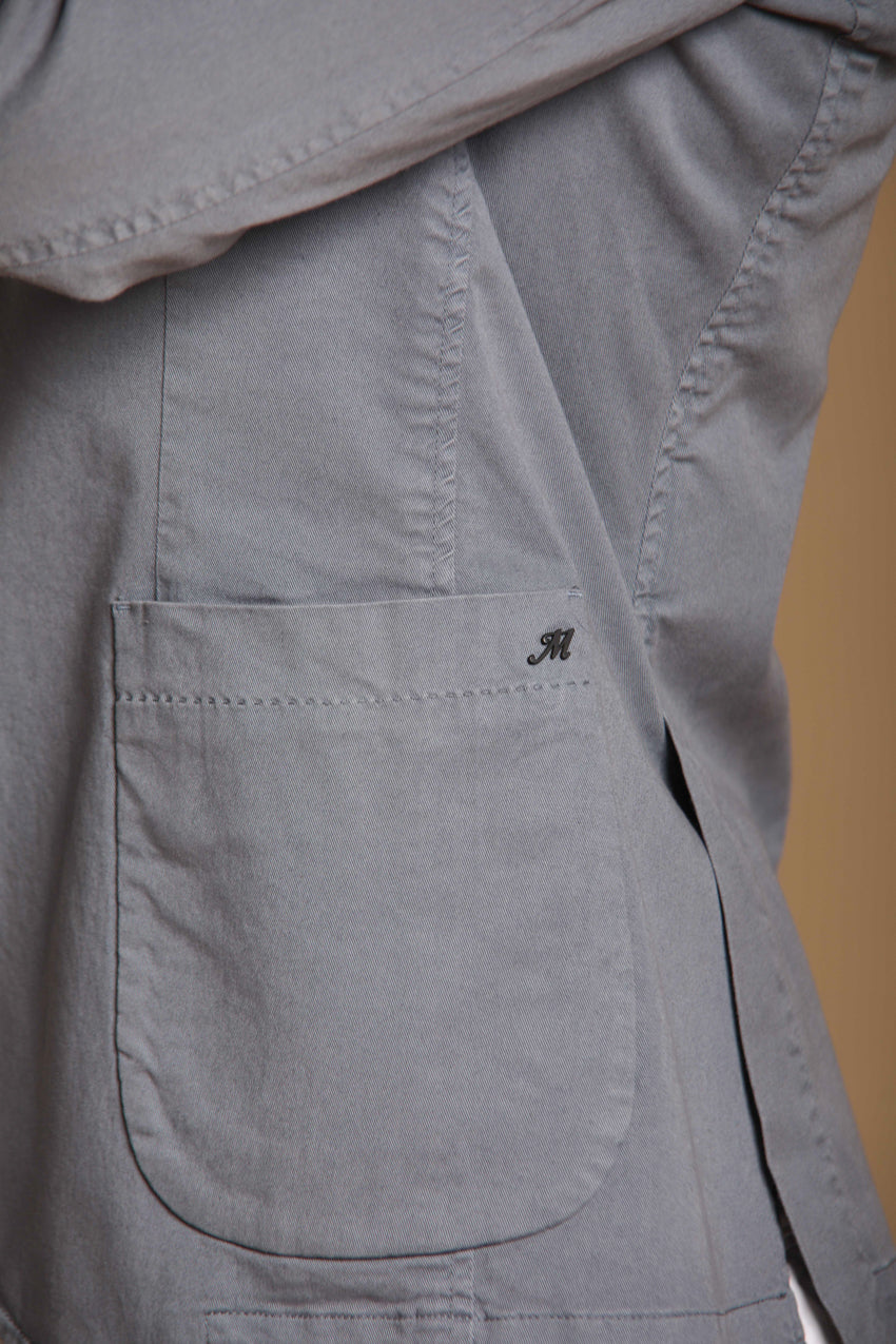 Da Vinci Summer Men's blazer in cotton and tencel 