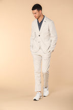Da Vinci Summer Men's blazer in cotton and tencel 