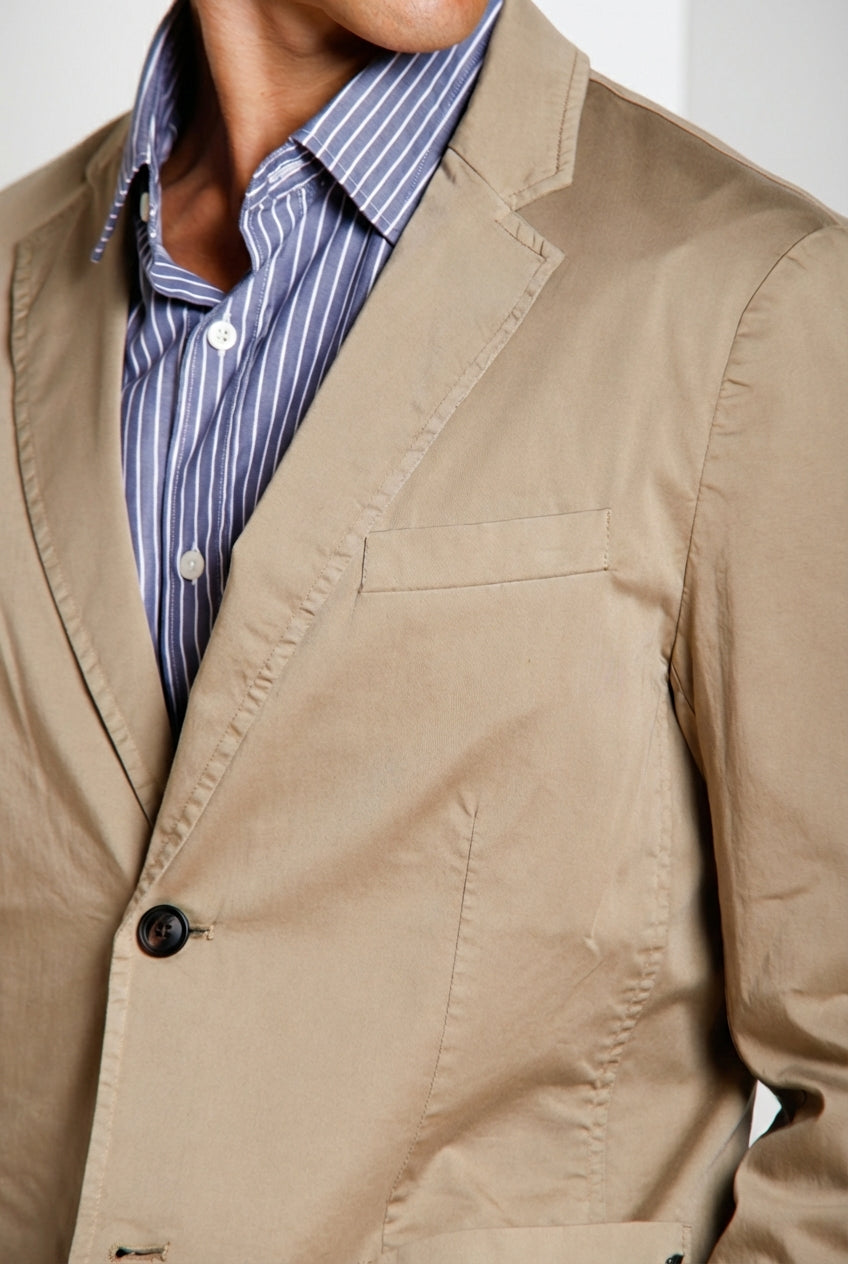 Da Vinci Travel Blazer Herren aus technischem Travel Stretch Satin