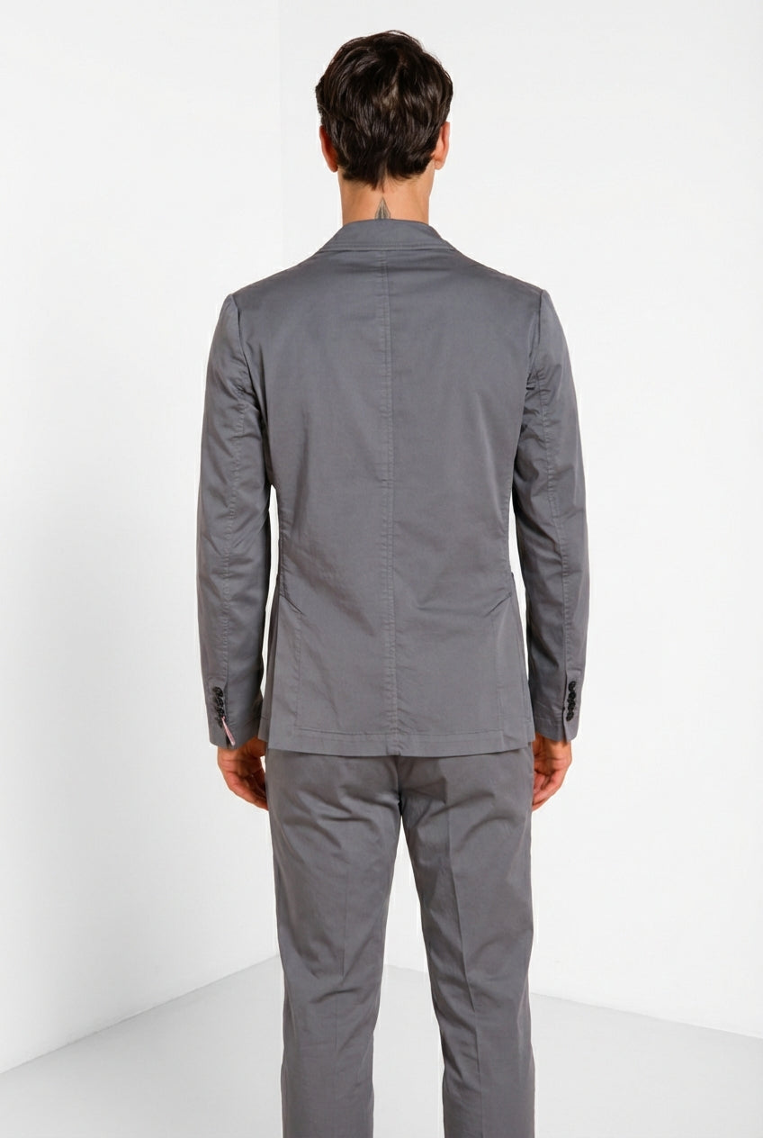 Da Vinci Travel blazer hombre en satén técnico travel stretch