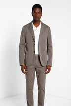 Da Vinci Travel men's blazer in technical travel stretch satin
