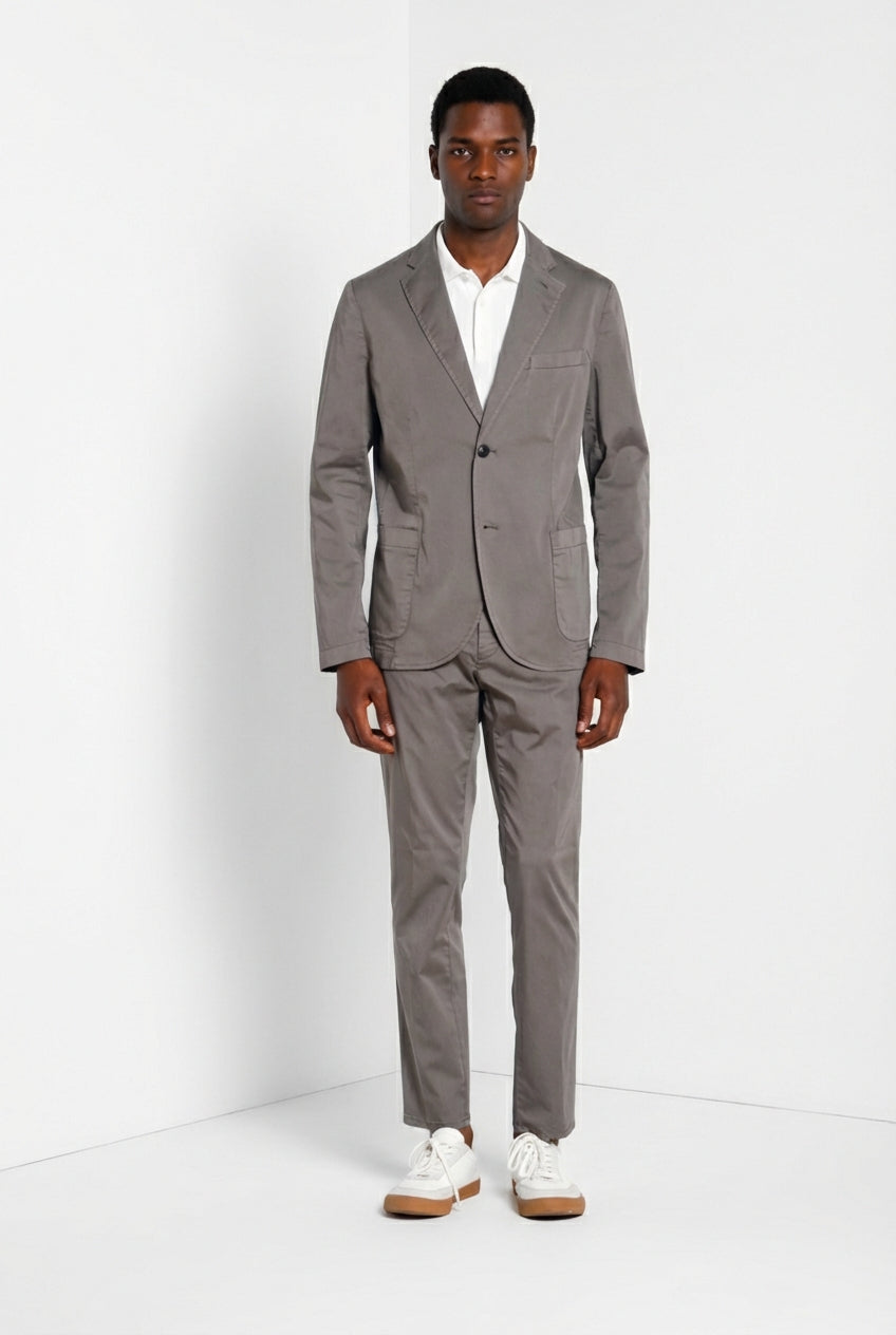 Da Vinci Travel blazer hombre en satén técnico travel stretch
