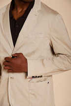 Da Vinci Travel blazer hombre en satén técnico travel stretch