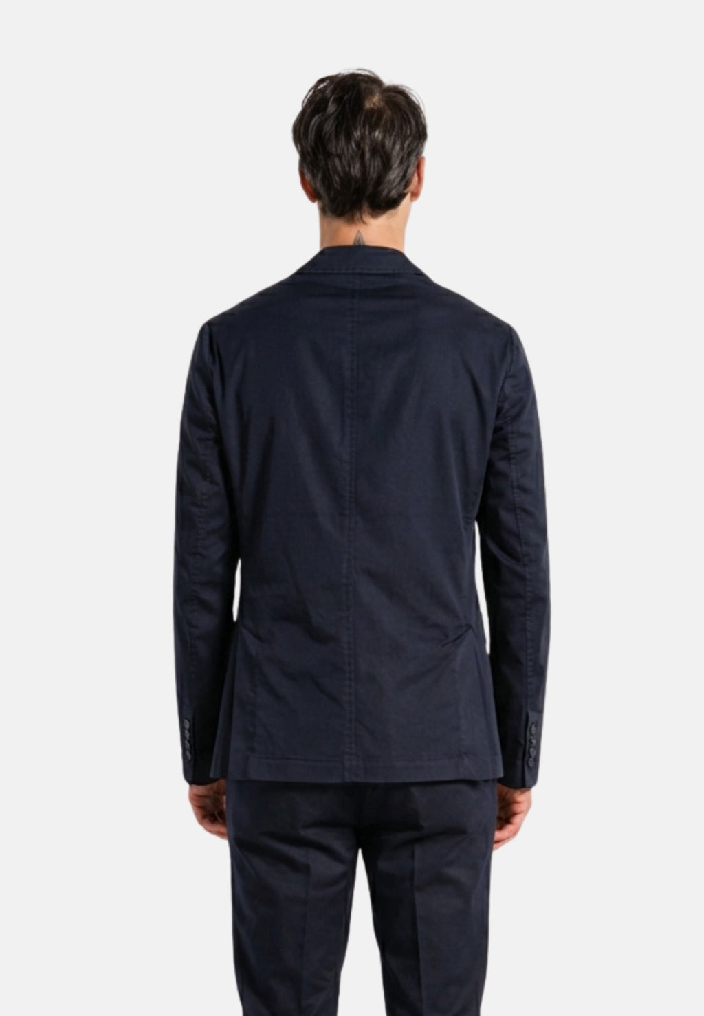 Da Vinci Travel blazer hombre en satén técnico travel stretch