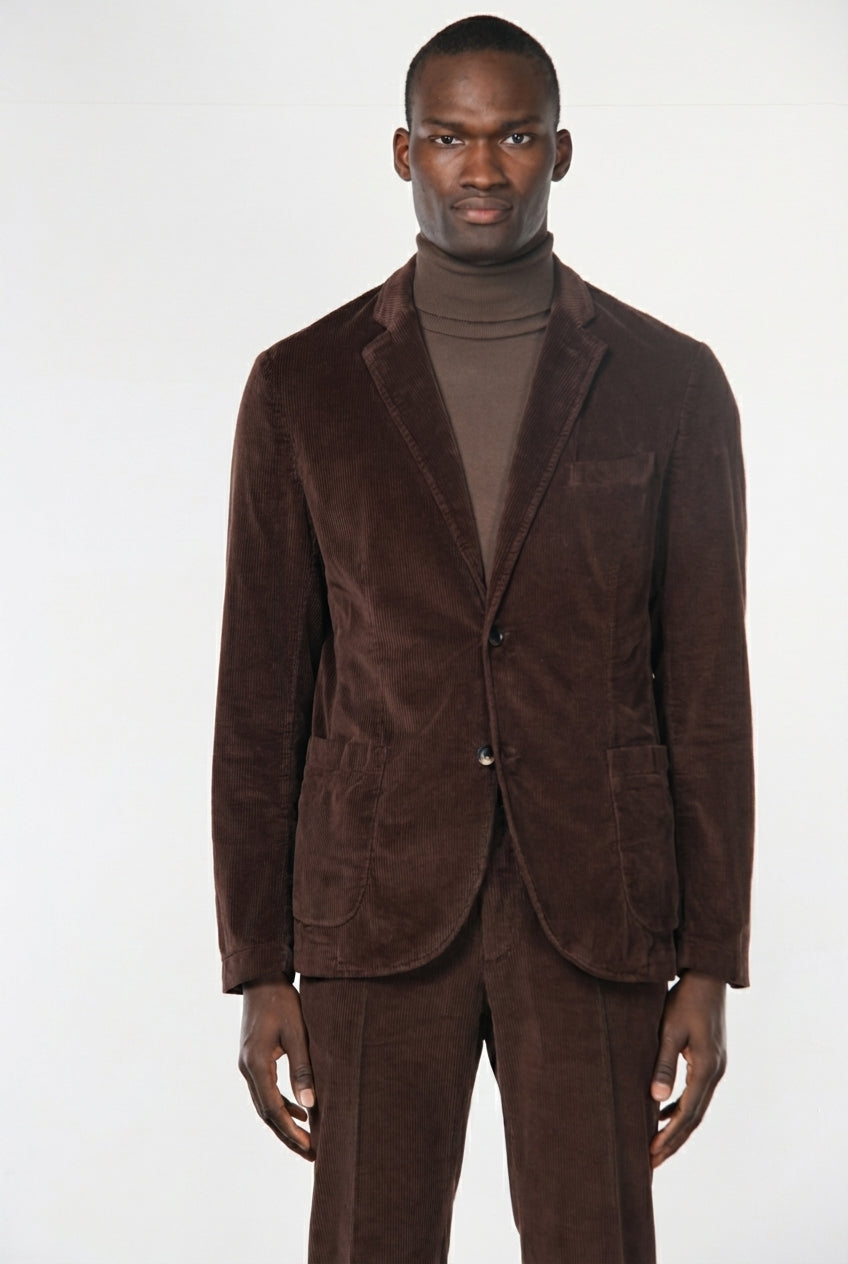 Tiziano men’s blazer in 500-wale velvet