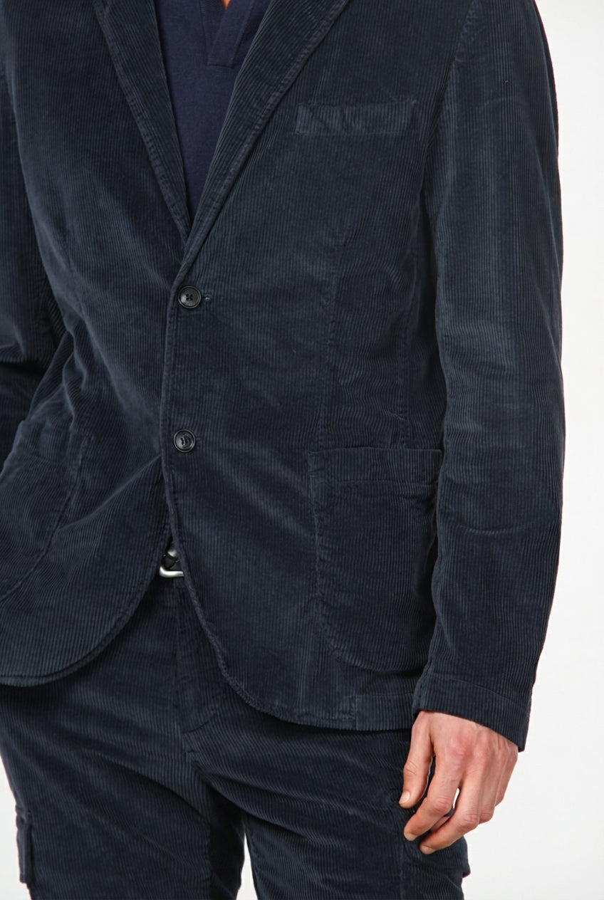 Tiziano men’s blazer in 500-wale velvet