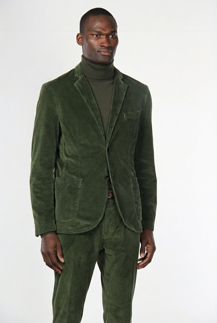 Tiziano men’s blazer in 500-wale velvet