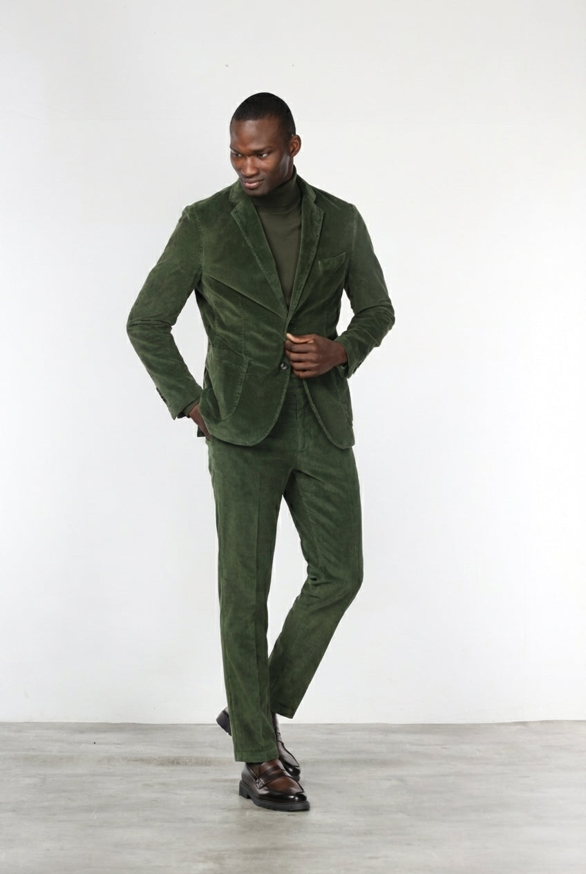 Tiziano men’s blazer in 500-wale velvet