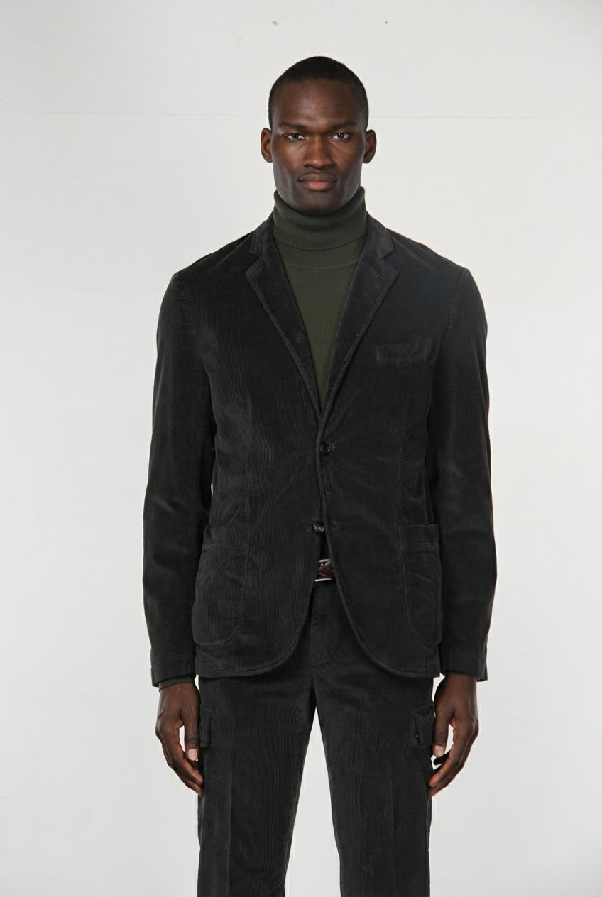 Tiziano men’s blazer in 500-wale velvet