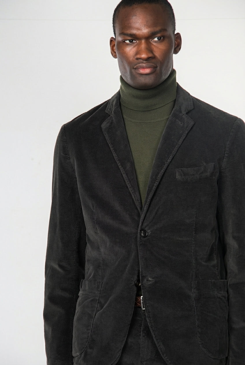 Tiziano men’s blazer in 500-wale velvet