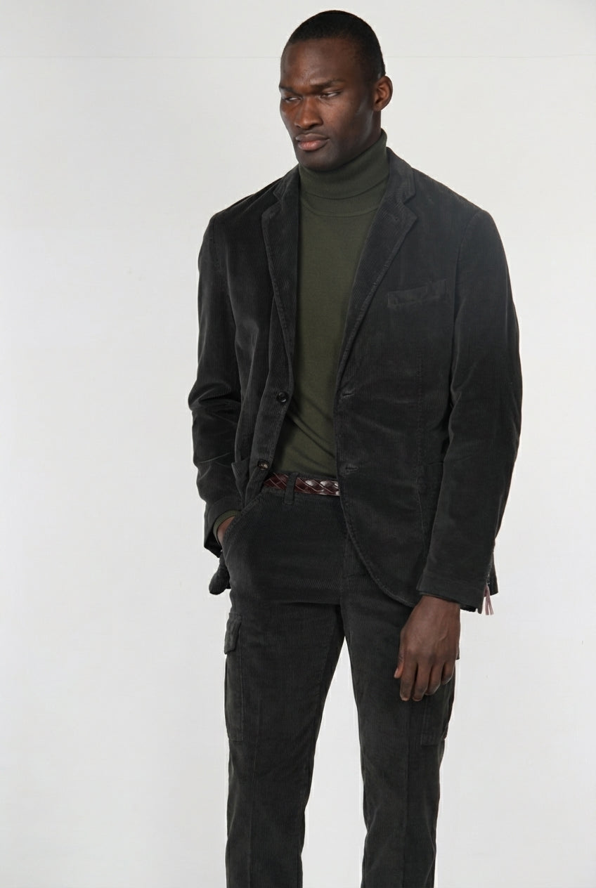Tiziano men’s blazer in 500-wale velvet