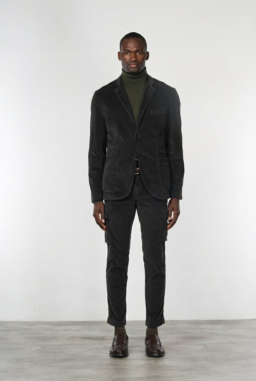 Tiziano men’s blazer in 500-wale velvet