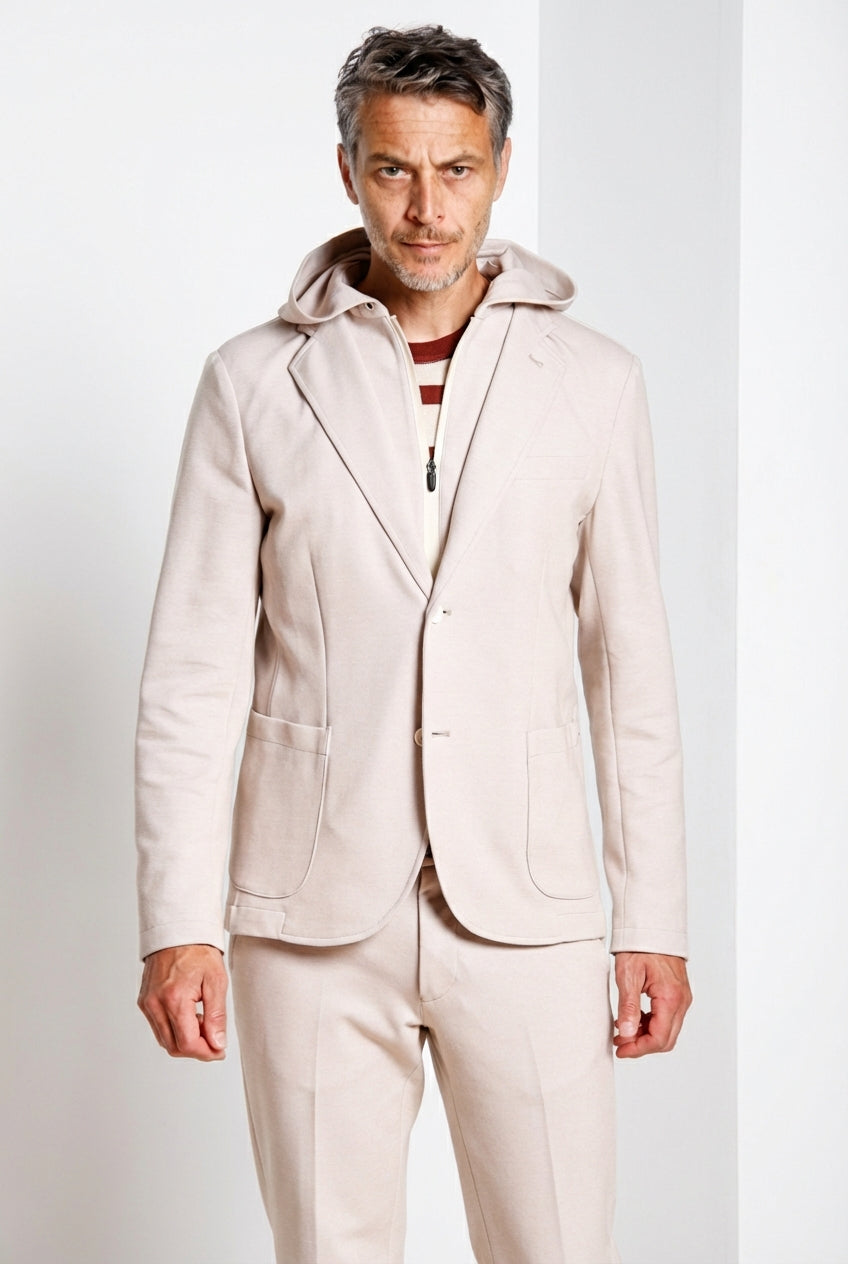 Da Vinci Golf blazer hombre en jersey piqué stretch