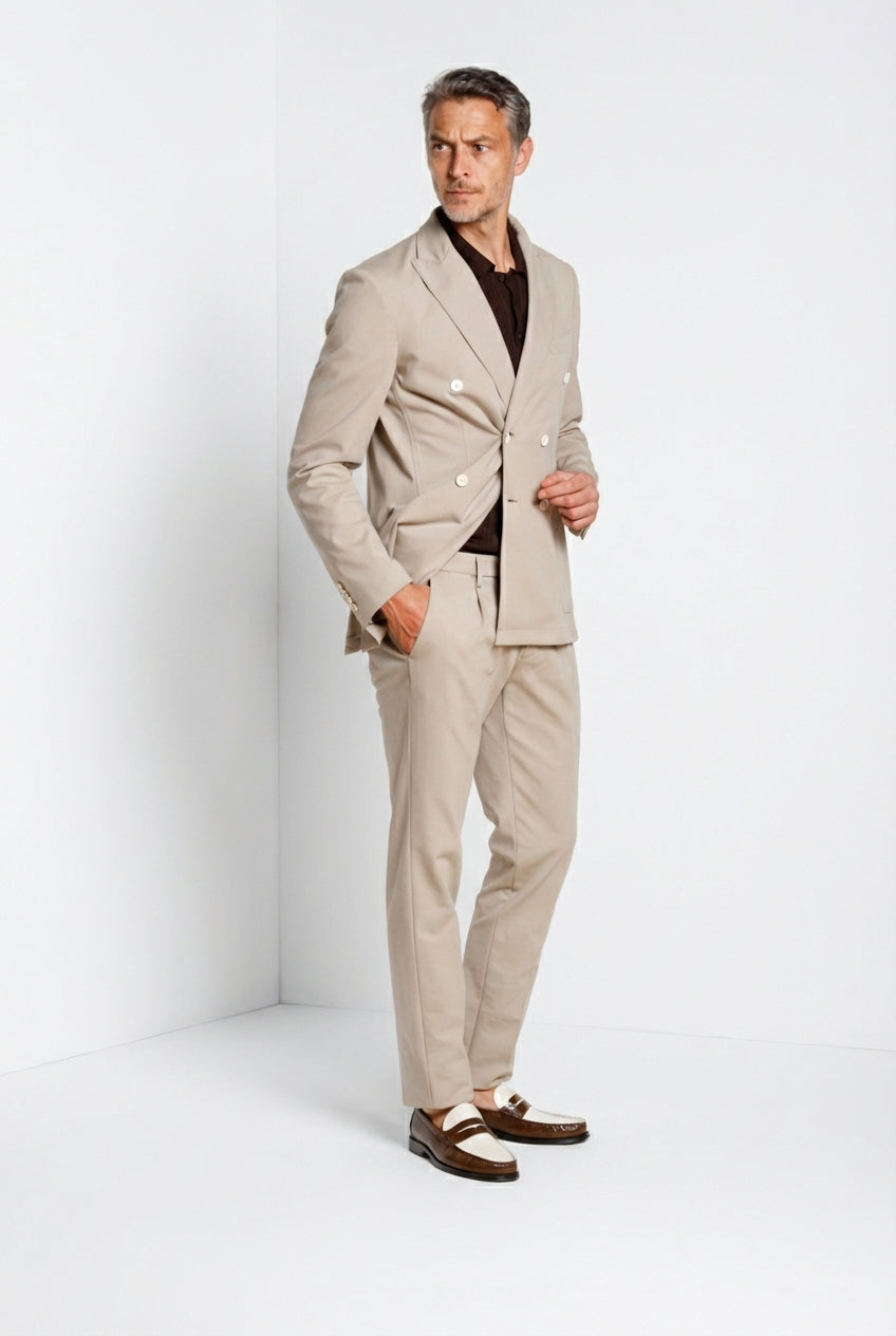 Golf Blazer cruzado hombre en jersey