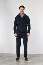 Work Jacket men’s overshirt in wide-wale velvet
