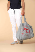 New York Sack pantalon chino homme en toile parachute en coton et tencel Regular Fit 