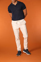 New York Sack Herren-Chinohose aus Fallschirmgewebe aus Baumwolle und Tencel Regular Fit