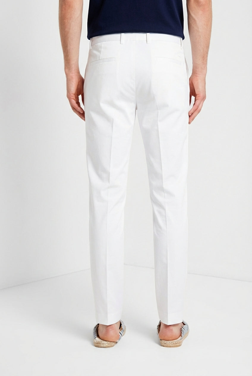 New York Sack Hose Chino Jogger Herren aus Lyocell und Baumwolle Fallschirmstoff regular fit