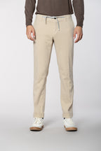 New York String pantalon chino jogger homme en coton cachemire regular fit