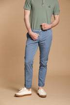 New York Side Elax Herren Chino Jogger Hose aus Pima-Baumwolle Regular Fit