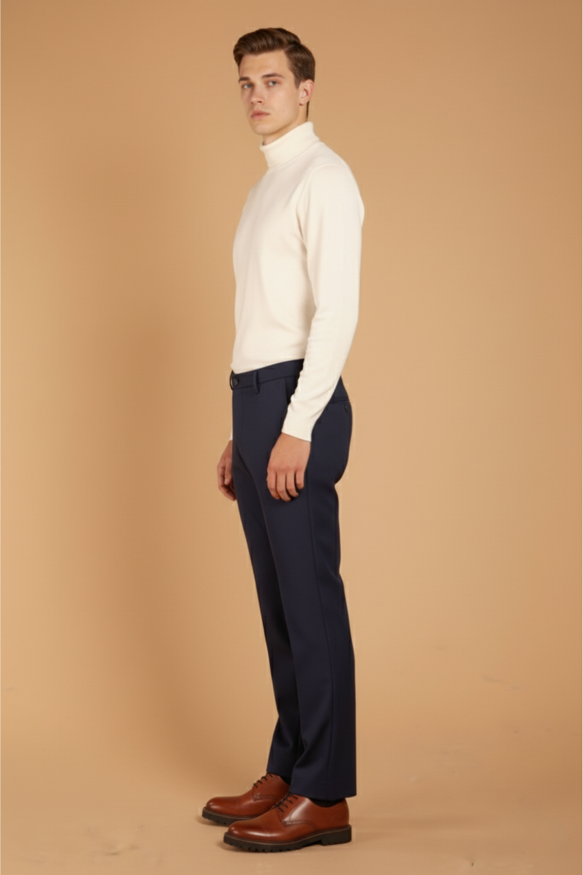Milano Jog men’s chino pant in stretch jersey extra slim fit