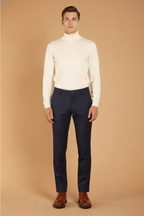 Milano Jog pantalón chino hombre en jersey stretch extra slim fit