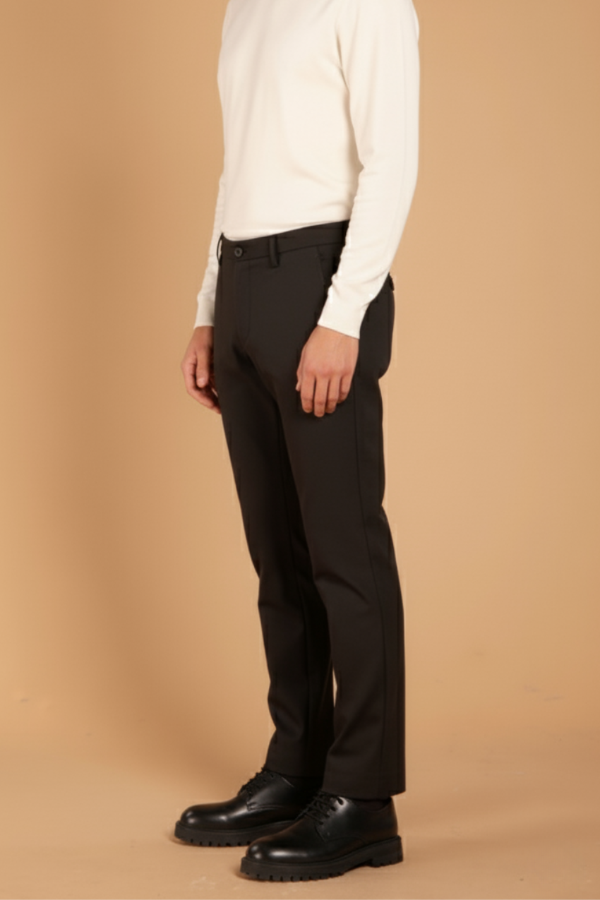Milano Jog men’s chino pant in stretch jersey extra slim fit