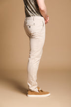 Milano Jogger men's jogger chino pants in micro structured jacquard pattern extra slim fit