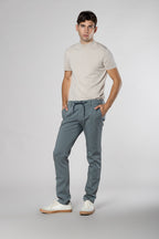 Milano Jogger Travel pantalone chino uomo in jersey active 4.0 extra slim fit