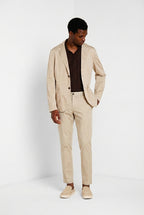 Milano Jogger Travel pantalón chino hombre en satén técnico travel stretch extra slim fit