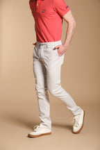 Milano Jogger men's chino jogger in cotton and tencel extra slim fit