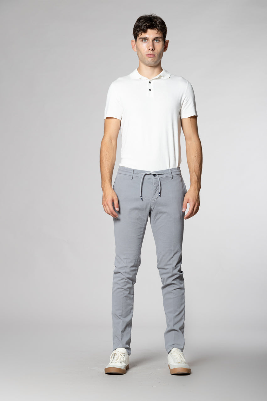 Milano Jogger men’s chino pant in stretch gabardine extra slim fit
