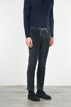 Milano Jogger pantalón chino de hombre en terciopelo 500 líneas extra slim fit
