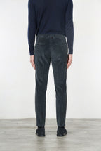 Milano Jogger pantalón chino de hombre en terciopelo 500 líneas extra slim fit