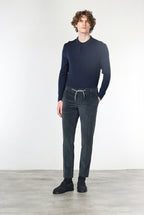 Milano Jogger pantalón chino de hombre en terciopelo 500 líneas extra slim fit