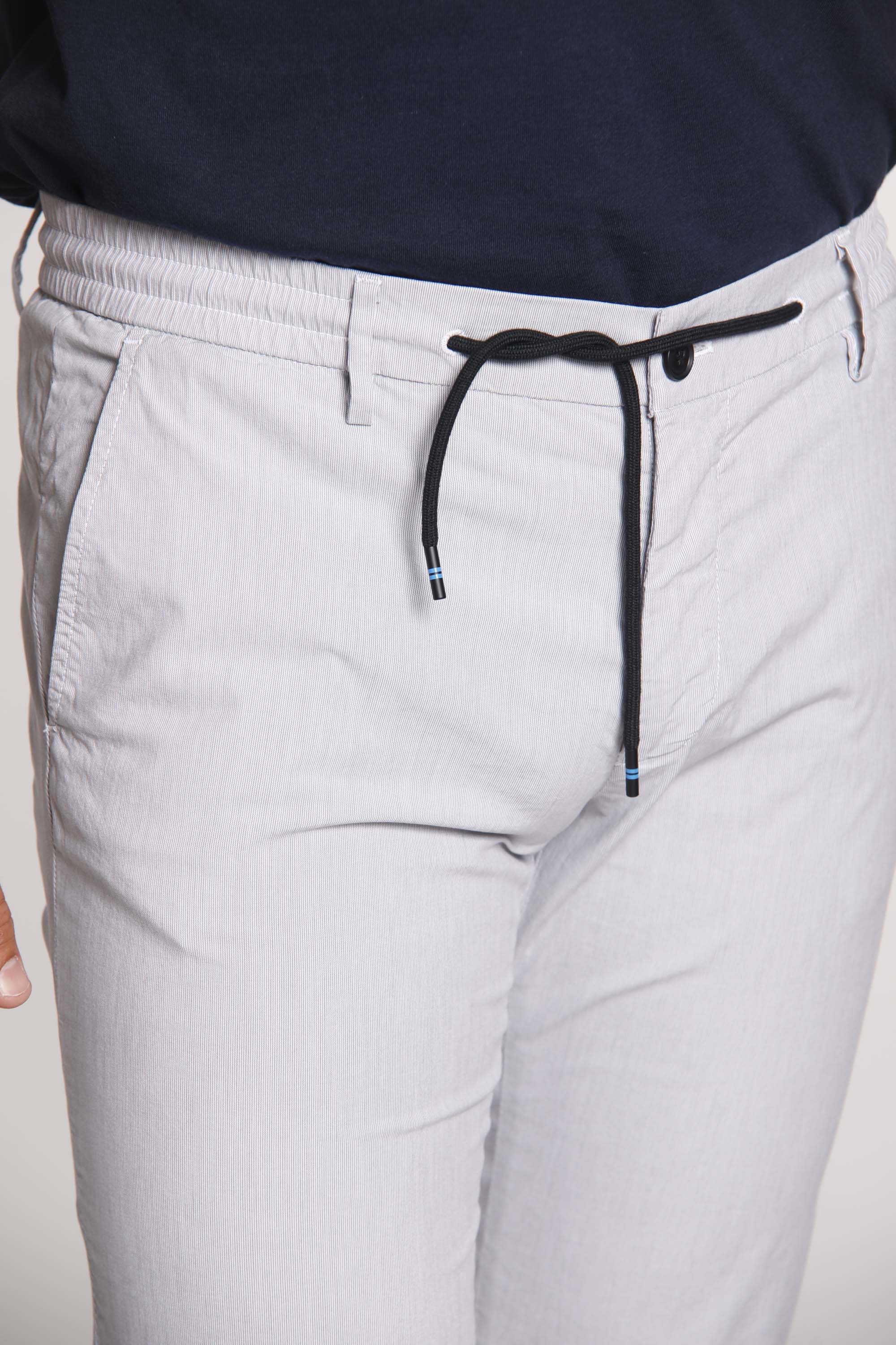 Milano Jogger Pantalon de jogging homme en tencel et coton extra slim fit