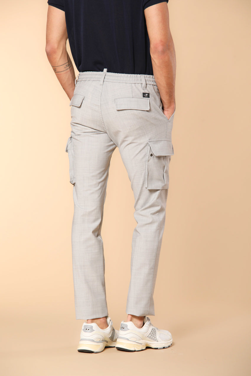 Chile Jogger Herren Cargo Hose aus Wolle Travel Extra Slim Fit