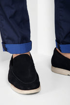 Chile Jogger Hose Cargo Herren aus technischem Travel-Stretch-Satin extra slim fit