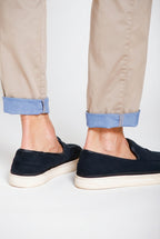 Chile Jogger Hose Cargo Herren aus technischem Travel-Stretch-Satin extra slim fit