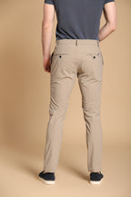 Milano Dynamic men's chino jogger pants in super technical jersey extra slim fit