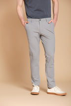 Milano Dynamic men's chino jogger pants in super technical jersey extra slim fit