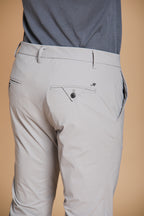 Milano Dynamic men's chino jogger pants in super technical jersey extra slim fit