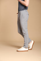 Milano Dynamic men's chino jogger pants in super technical jersey extra slim fit